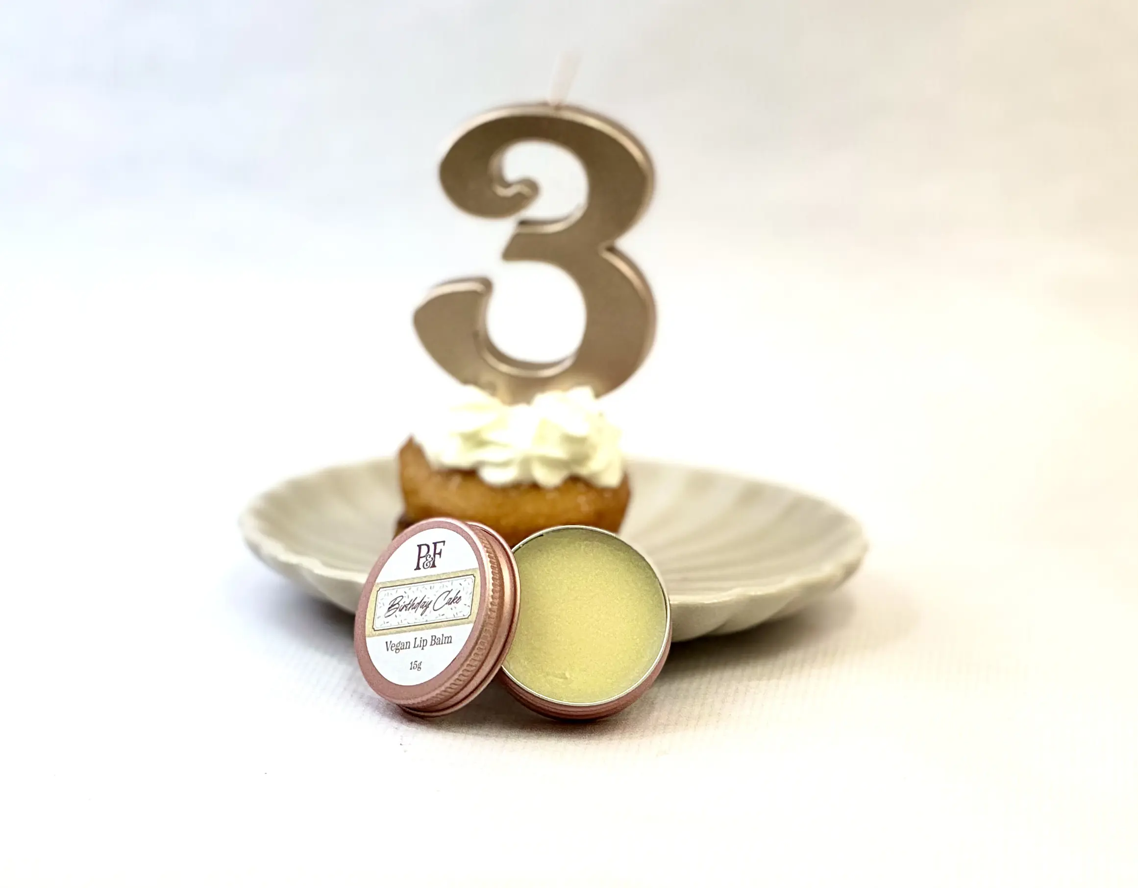 image of Birthday cake lip balm